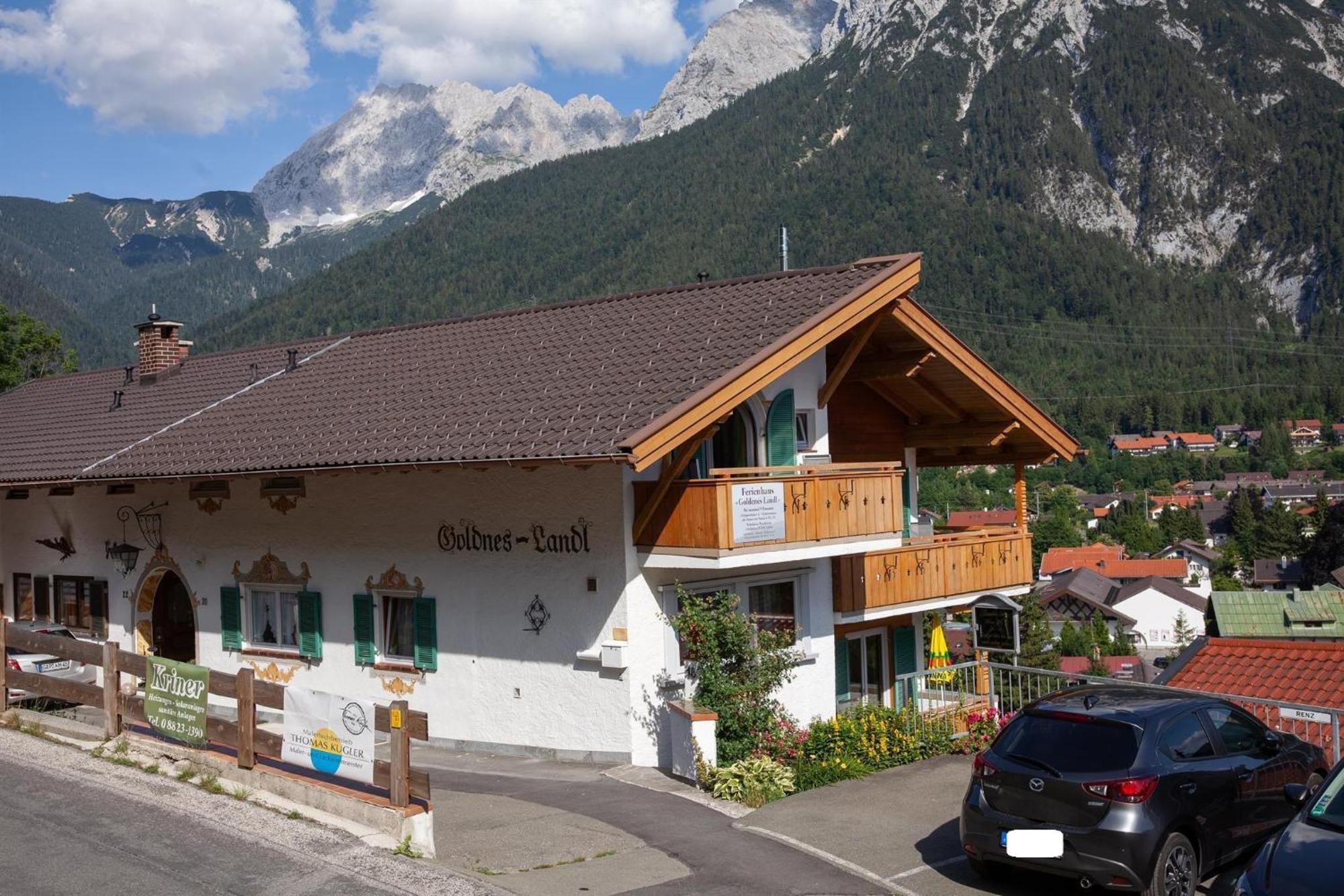 Ferienhaus Goldenes Landl Mittenwald Exterior foto